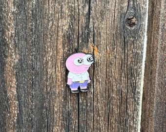 Lächelnde Freunde Pin