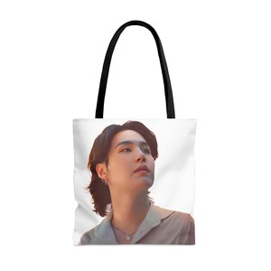 Yoongi Long Hair Beautiful Tote Bag Suga