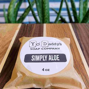 Aloe Vera Shampoo for Dry Hair | Handmade Travel Soap & Shampoo Bar for Men, for Women | All Natural, Zero Waste, Sulfate and Cruelty Free