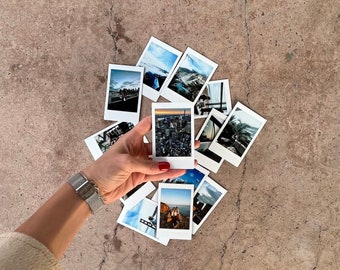 Custom Printed Mini Polaroid Photos to Instant Film | Personalized Instax Mini Prints | 90's Aesthetic | Digital Retro Prints | Gift Ideas