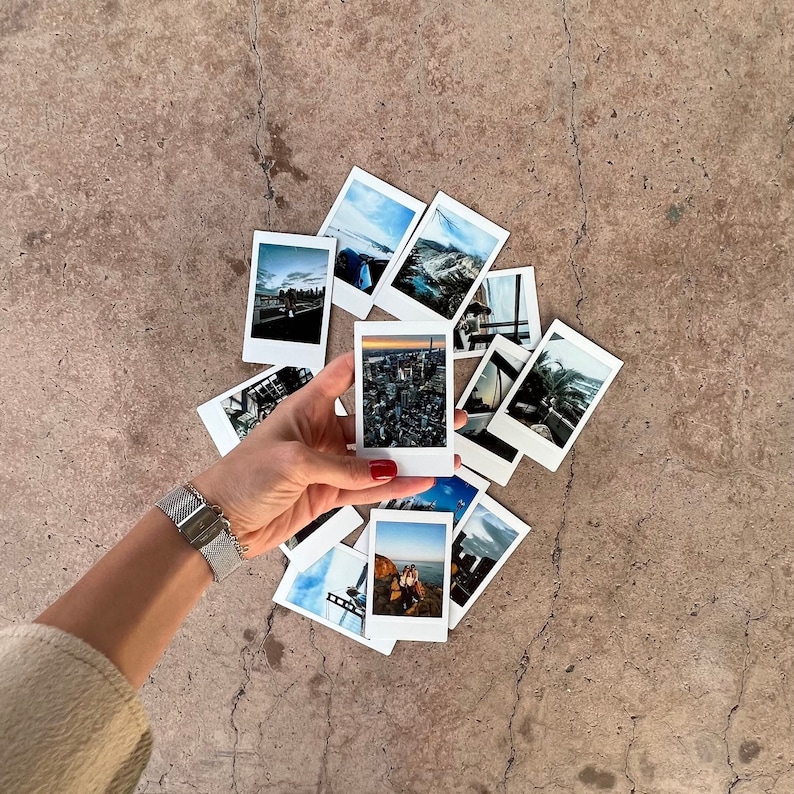 Custom Printed Mini Polaroid Photos to Instant Film Etsy