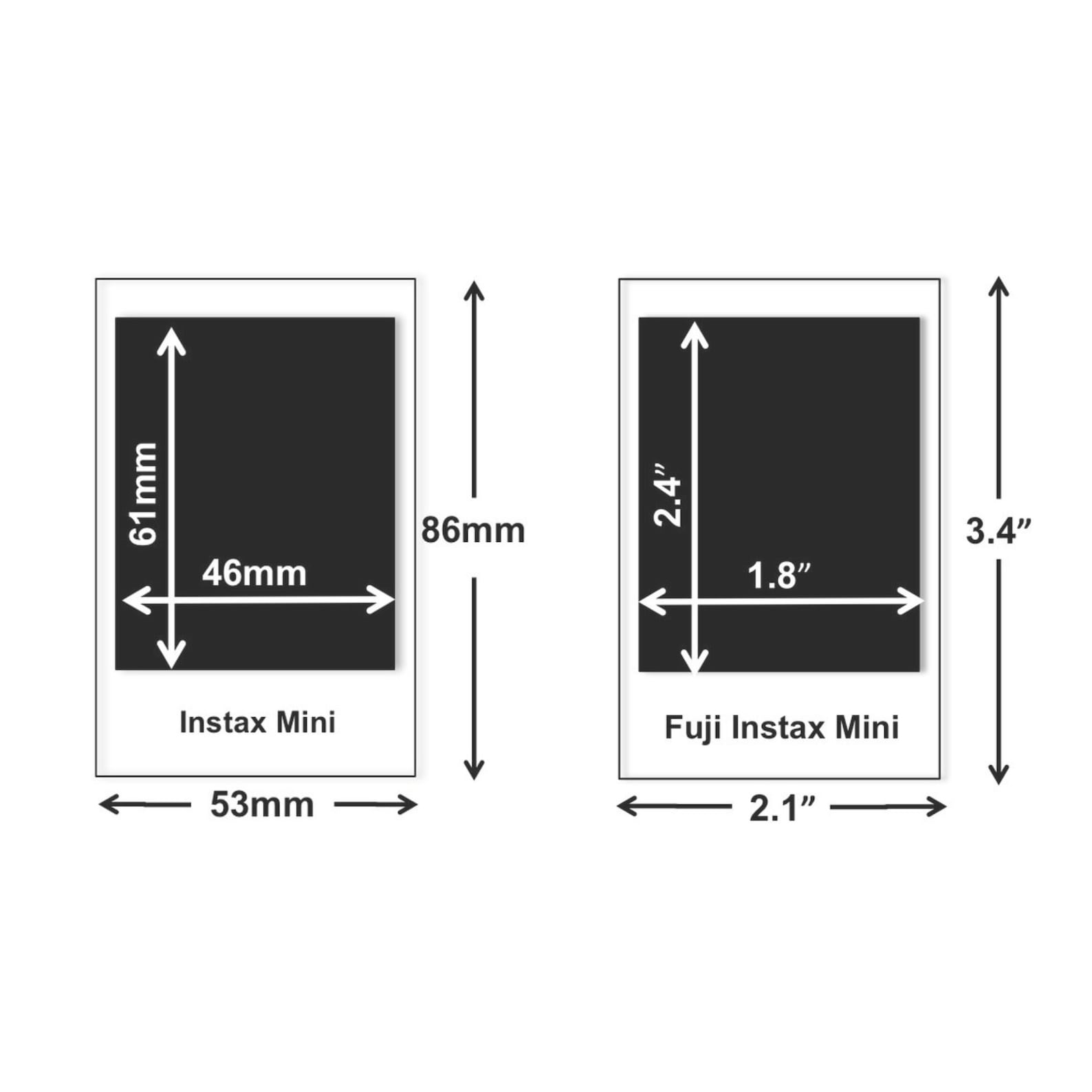 Custom Printed Mini Polaroid Photos to Instant Film Etsy