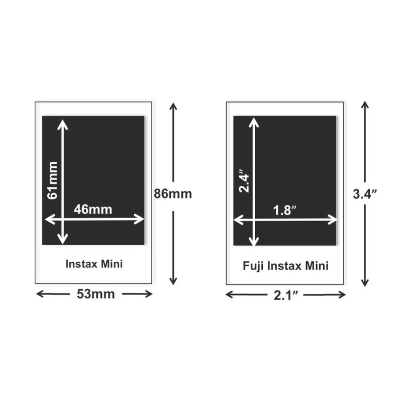 Custom Printed Mini Polaroid Photos to Instant Film Etsy