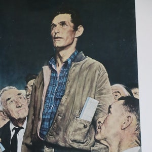 Norman Rockwell Freedom of Speech Print - Etsy