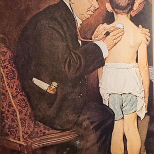Norman rockwell doctor prints - Etsy 日本