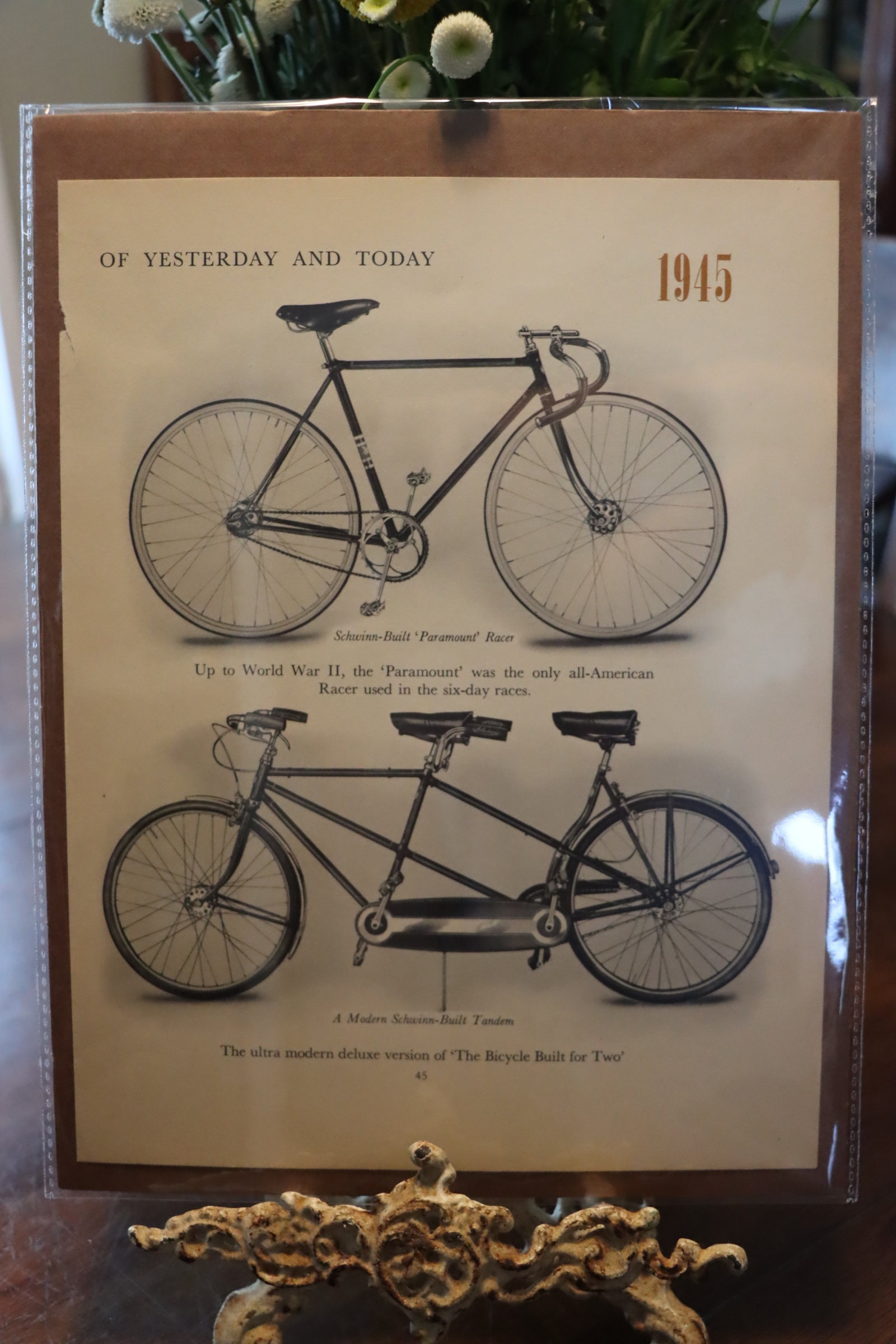 1945 schwinn bicycle