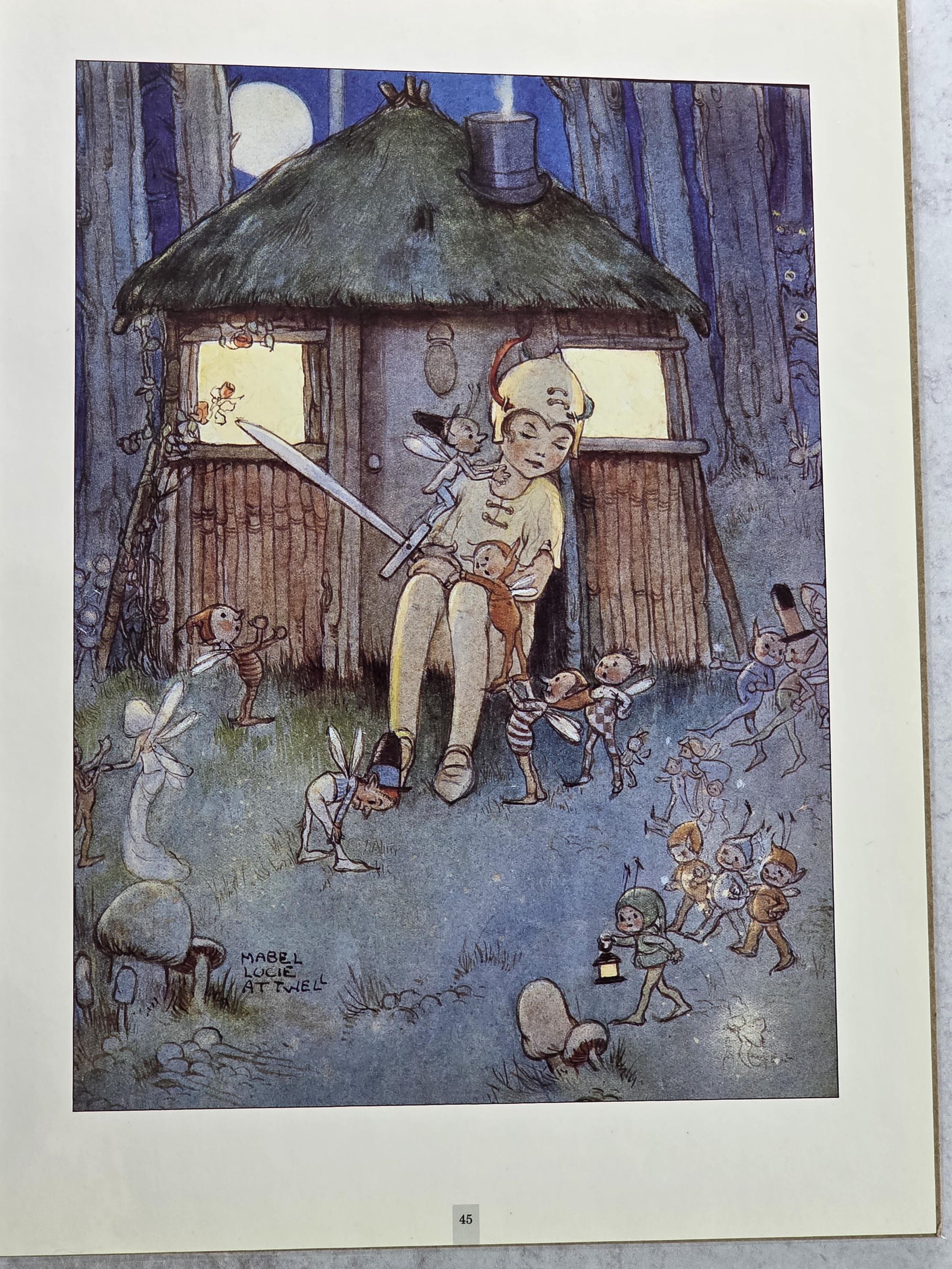 Mabel Lucie Attwell Peter Kept Watch Art Print – Vintage Fairy