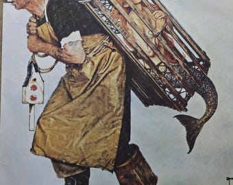 Norman Rockwell Print, 
