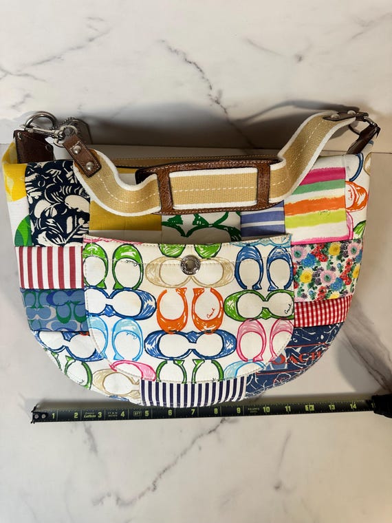 Vintage Coach Patchwork Large - Etsy