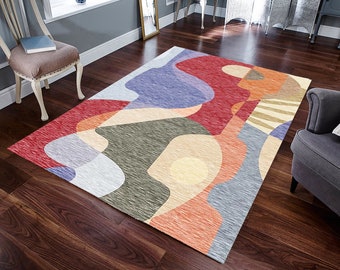 Irregular Shaped Area Rug - Etsy