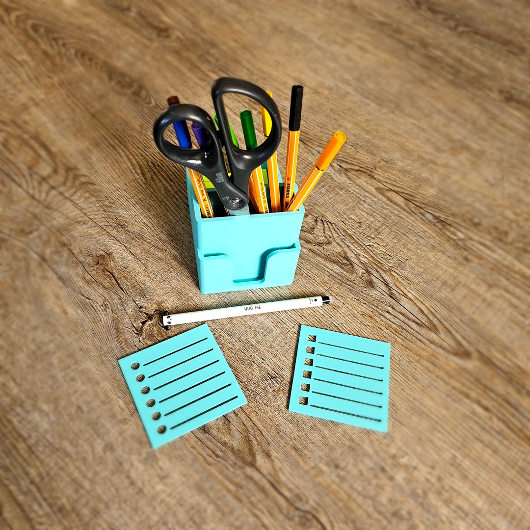 Pen Holder Personalized Name Desk Organizer Gift Idea Etsy