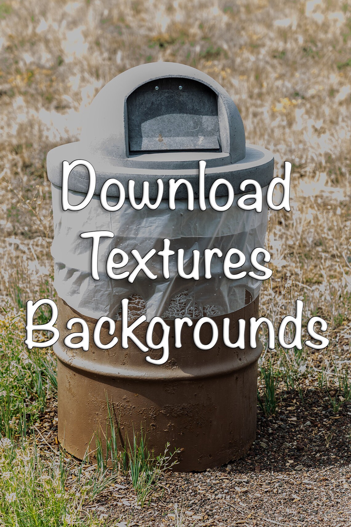 Digital Download Outdoor Trash Can Background Image Photo - Etsy