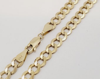 18 Kt 22 Kt Real Solid Yellow Gold Wheat Chunky Heavy Chain - Etsy