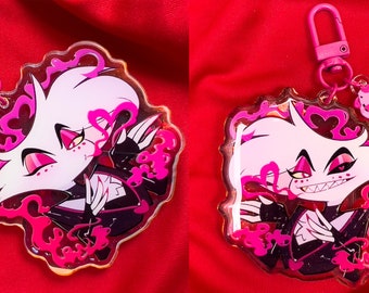 Rainbow Hazbin Hotel Keychains (reversibles) - Etsy