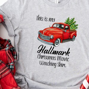This Is My Movie Watching Shirt, Hallmark Christmas Movies Shirt, Holiday Spirit Shirt, Gift For Her, Cute Christmas Shirt, Christmas Gift