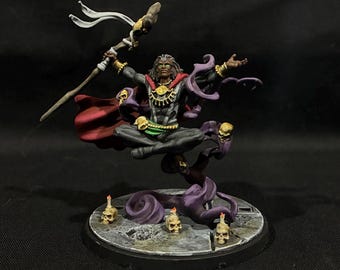 Doctor Voodoo pintado a mano, de la película Crisis Protocol de Marvel.