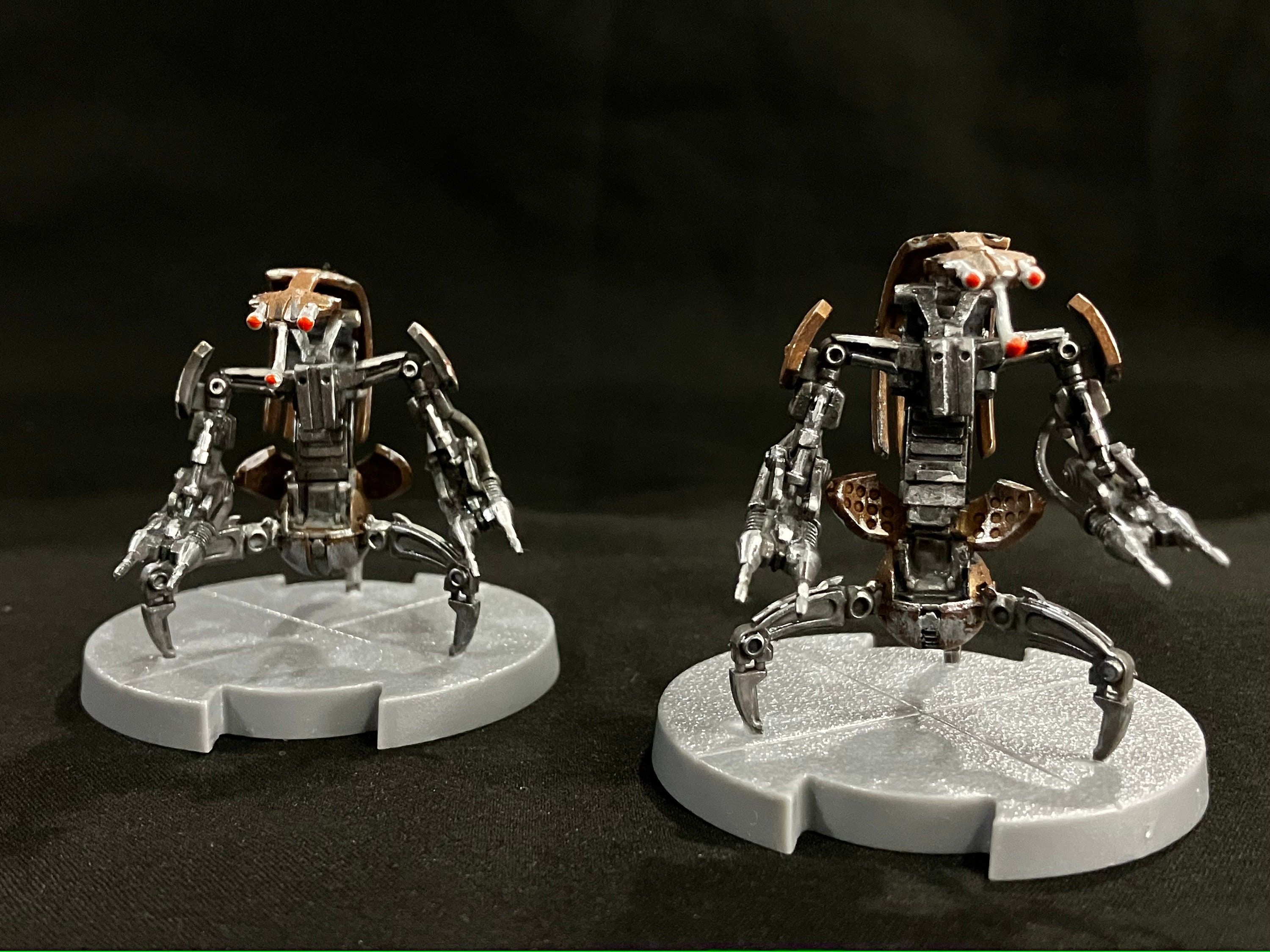 Custom Painted Star Wars Legion Droidekas Star Wars Legion Miniatures Painted Miniatures Star Wars Legion Star Wars Commission Etsy