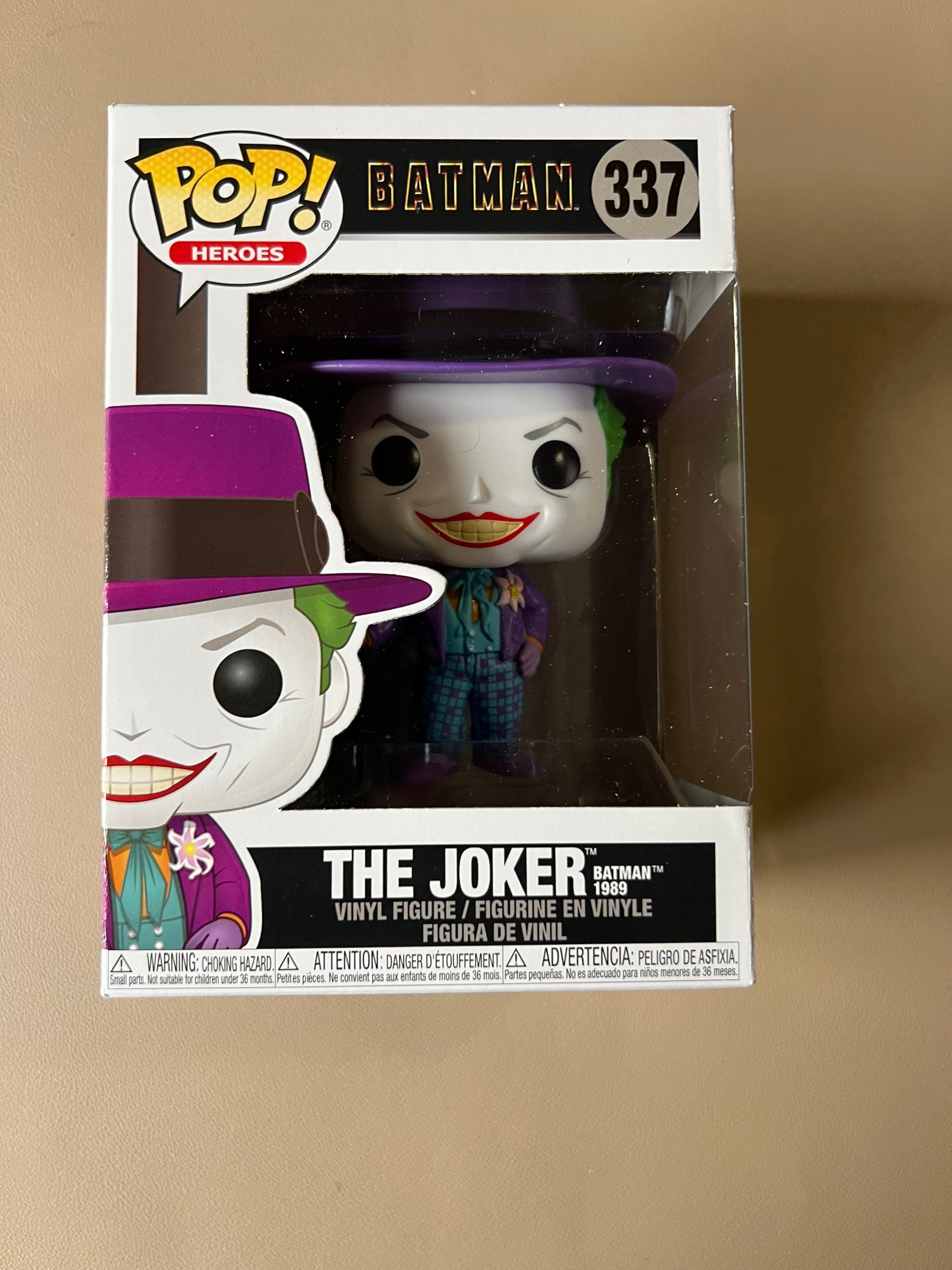 Funko POP! The Joker Con Sombrero Batman 1989 Nº 337