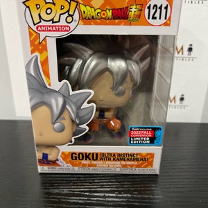 Funko Pop Ultra Instinct with Kamehameha 1211 Fall Convention + Protector