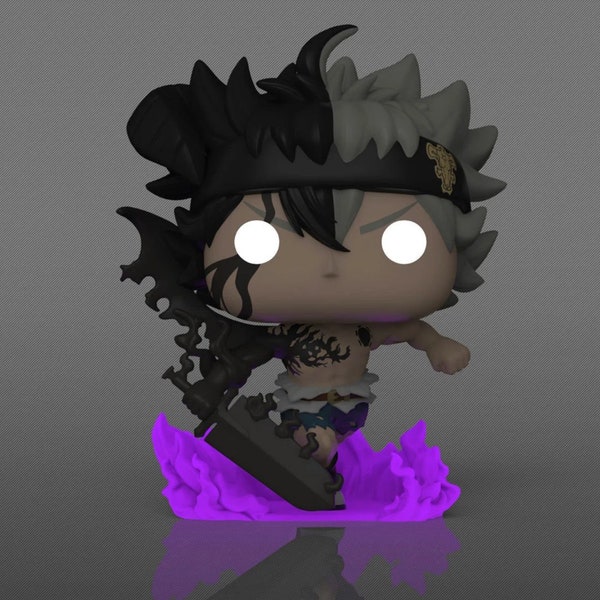 Funko Pop Black Asta Glow in Dark + Protector (Pre Release)