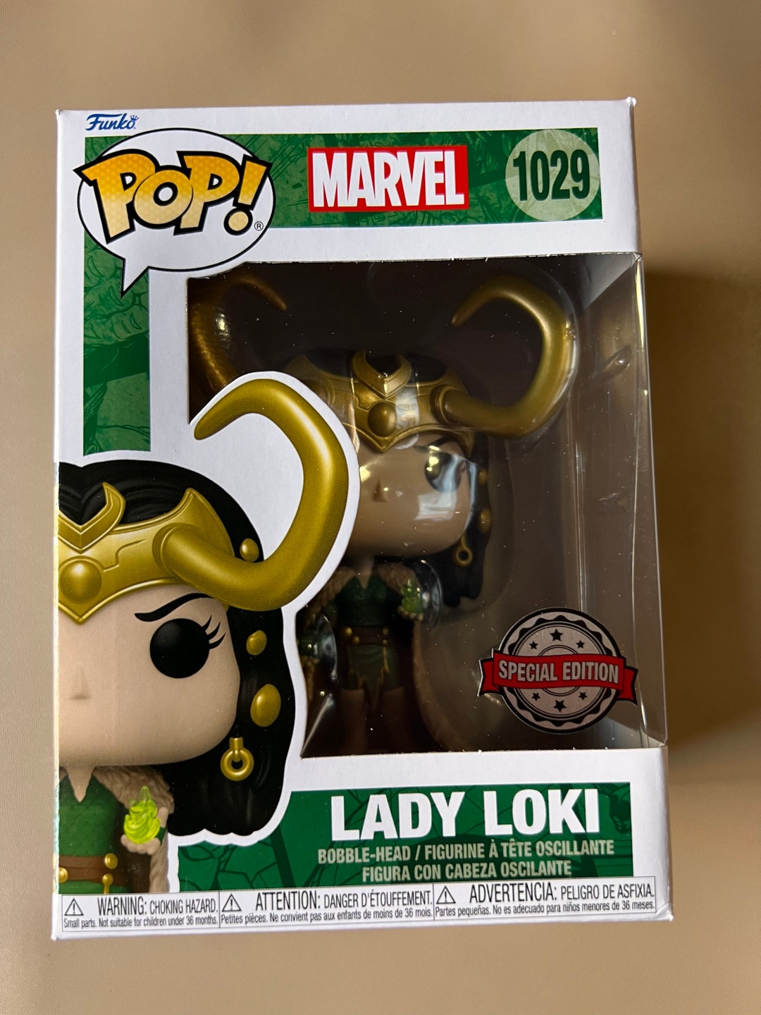 Funko Pop Lady Loki Marvel 1029 Special Edition de segunda mano por 12,5 EUR en Anna en WALLAPOP