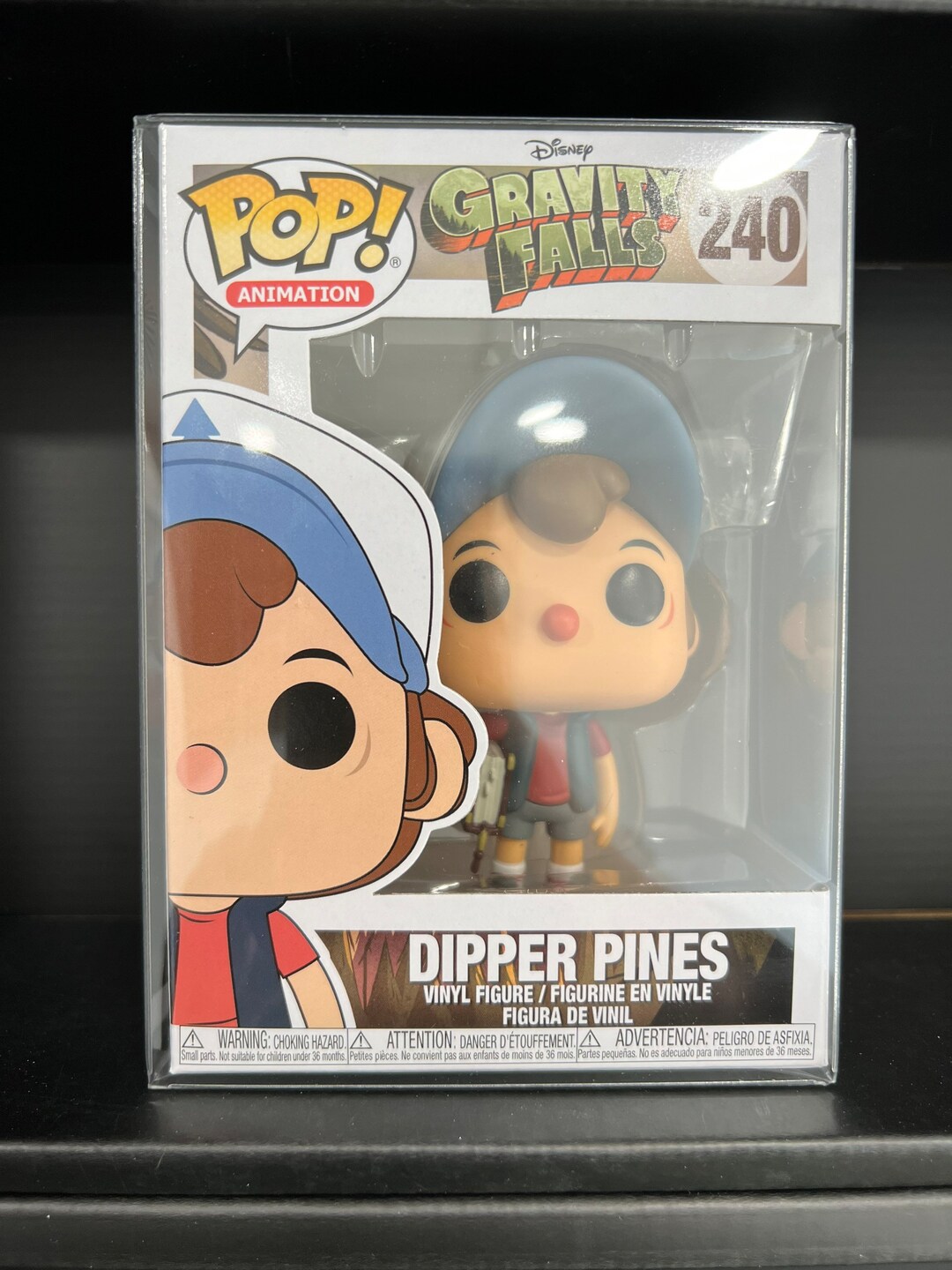 Funko Pop Dipper Pines 240 Protector Etsy