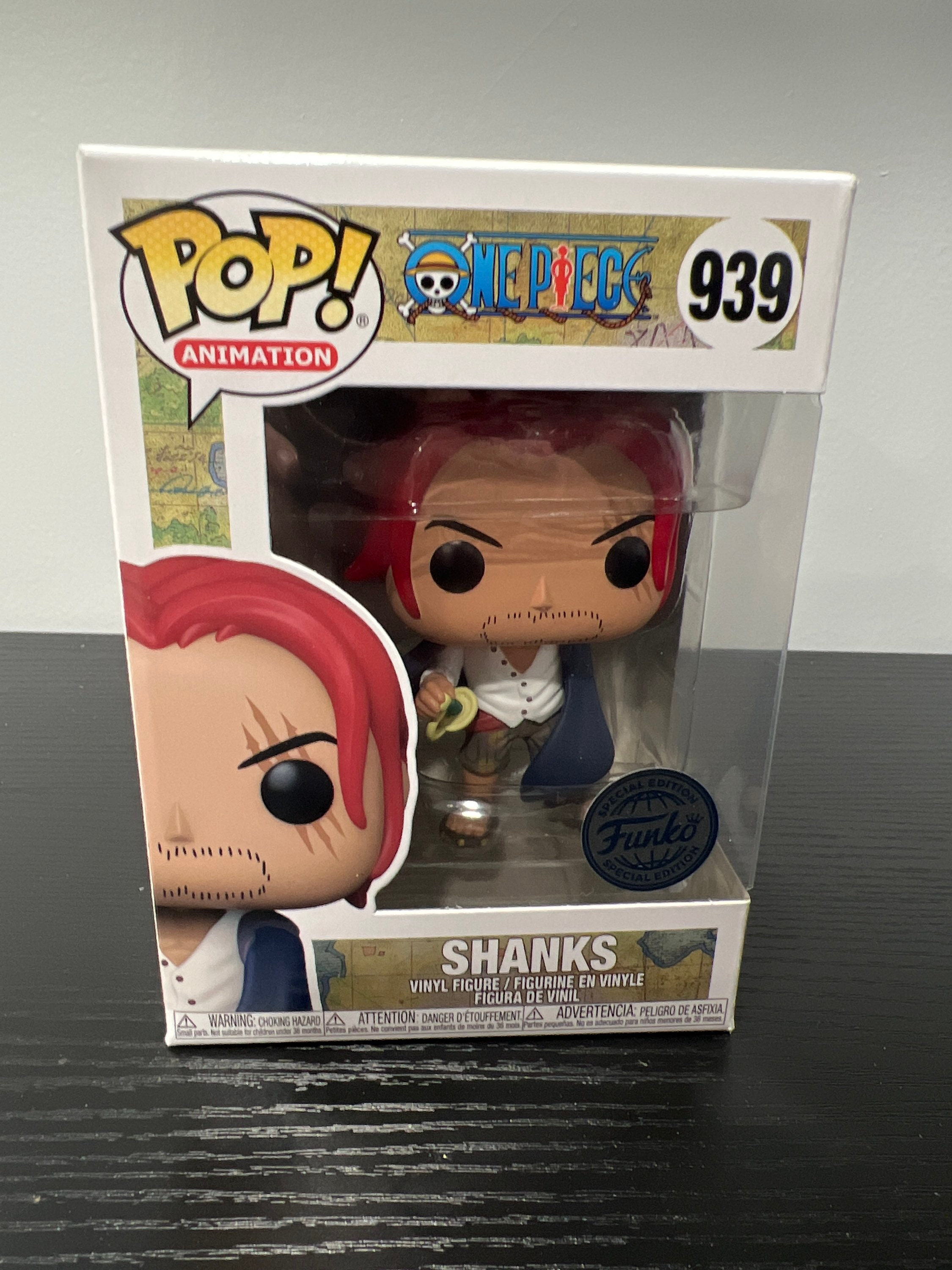 Funko Pop! One Piece Shanks 939 Special Edition Exclusive