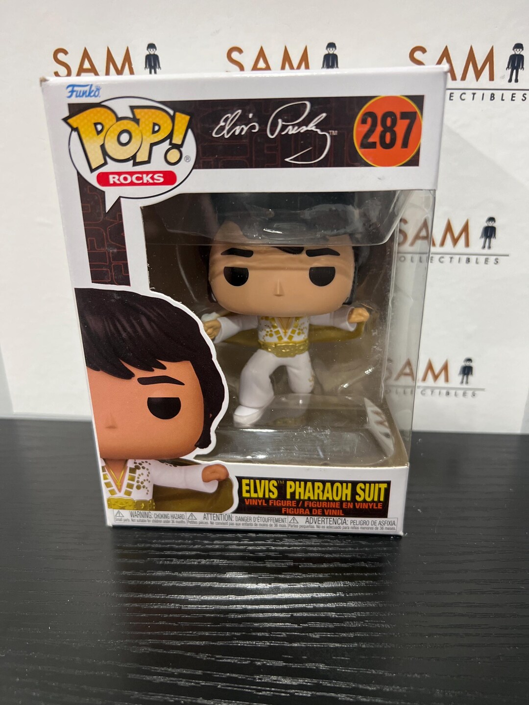 Elvis Pharaoh Suit Funko Pop 287 Protector see Pictures for Condition Etsy