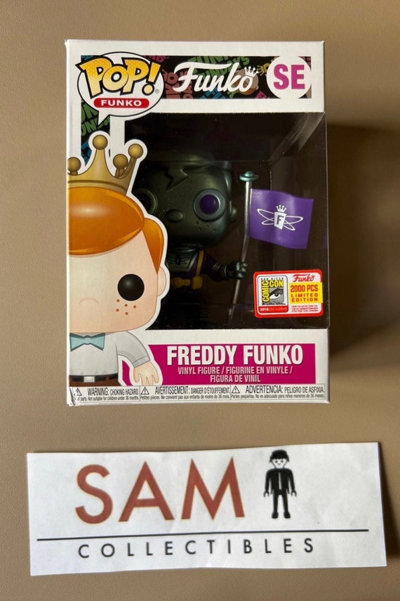 Pop Freddy Funko Teal Space Robot Comiccon Protector - Etsy