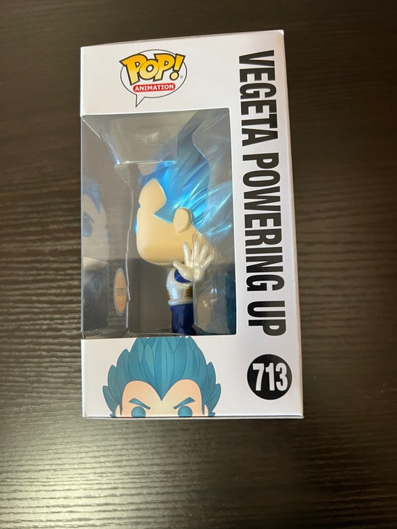 Funko Pop Dragon Ball Z Vegeta Powering Up Metallic CHASE Exclusive