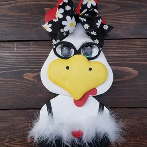 Cher the Chicken, Wreath Attachment, Home Decor, Spring Wreath