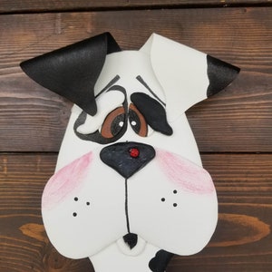 Snippy the Dog Wreath Attachment, Dog Lover/Pet, Dog Wreath Embellishment, Dog Character for Wreath