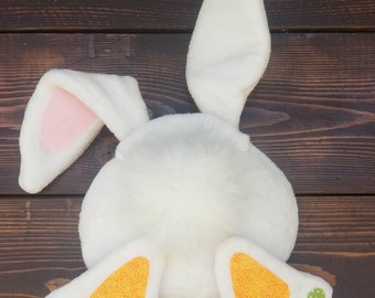 No Bunny Butt You, Bunny Wreath Attachment, Easter Wreath Attachment