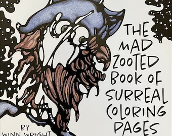 Digital Book - The Mad Zooted Book of Surreal Coloring Pages