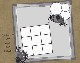 Dragonfly Designs のグリッドライン テンプレート