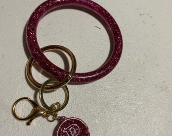 Resin Wristlet Keychain