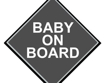 Custom Baby Sticker for Vehicles