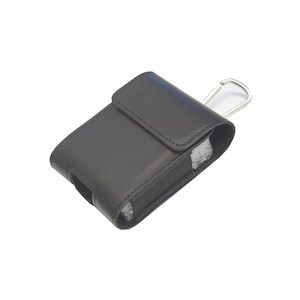 Genuine Leather Flip Hip Belt Pouch for Samsung Galaxy Z Flip 3 4 5 5G 6 7 Fe Black