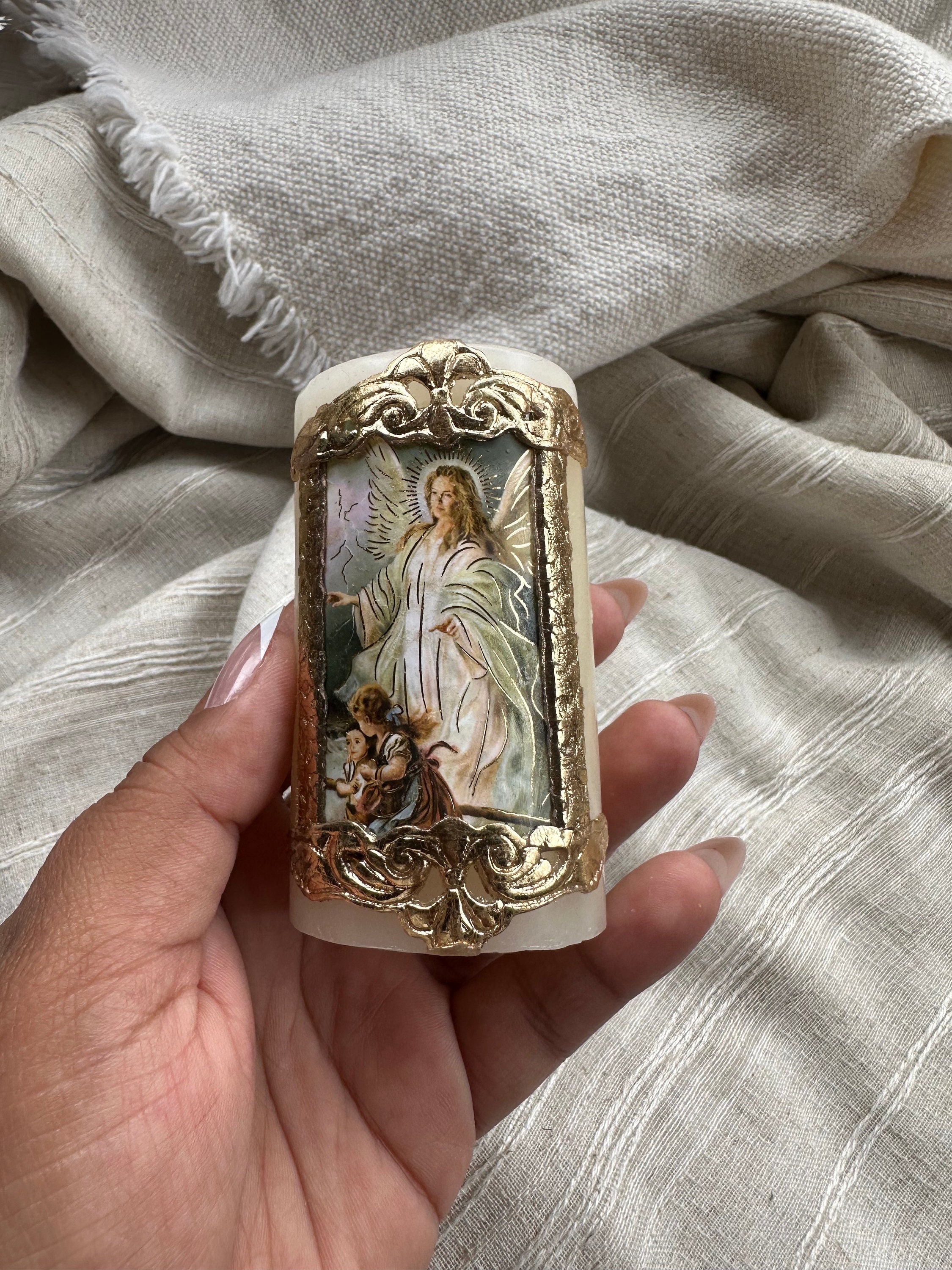 Cirio Candle, Paschal Candle, Uncented Candle, Religious Candle, Cirio