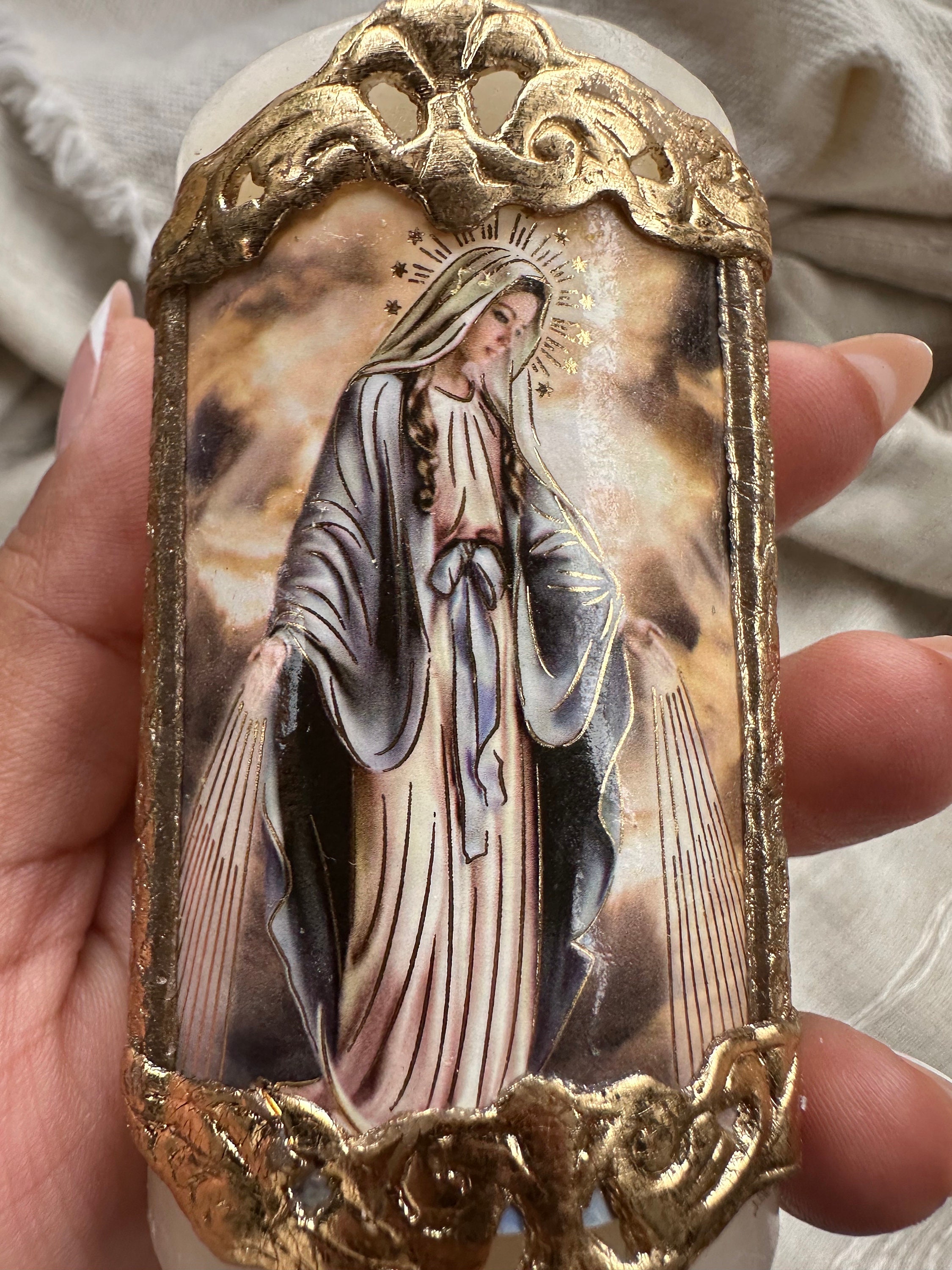 Cirio Candle, Paschal Candle, Uncented Candle, Religious Candle, Cirio