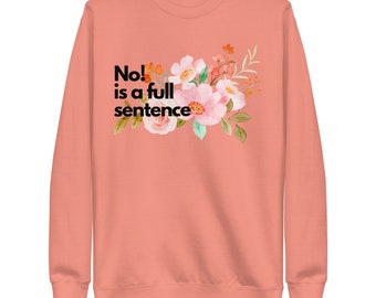 NO sweatshirt