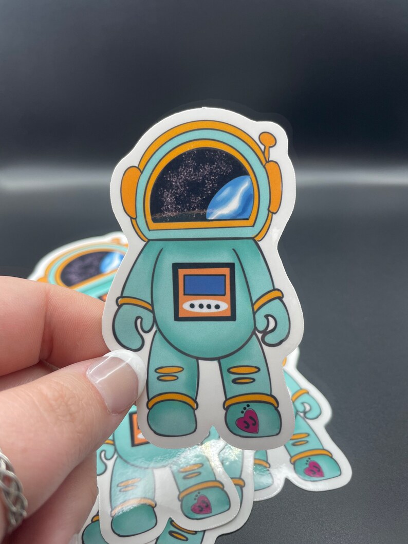 Astronaut Sticker Neptune - Etsy
