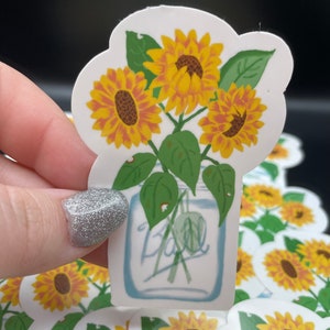 Sonnenblume Sticker