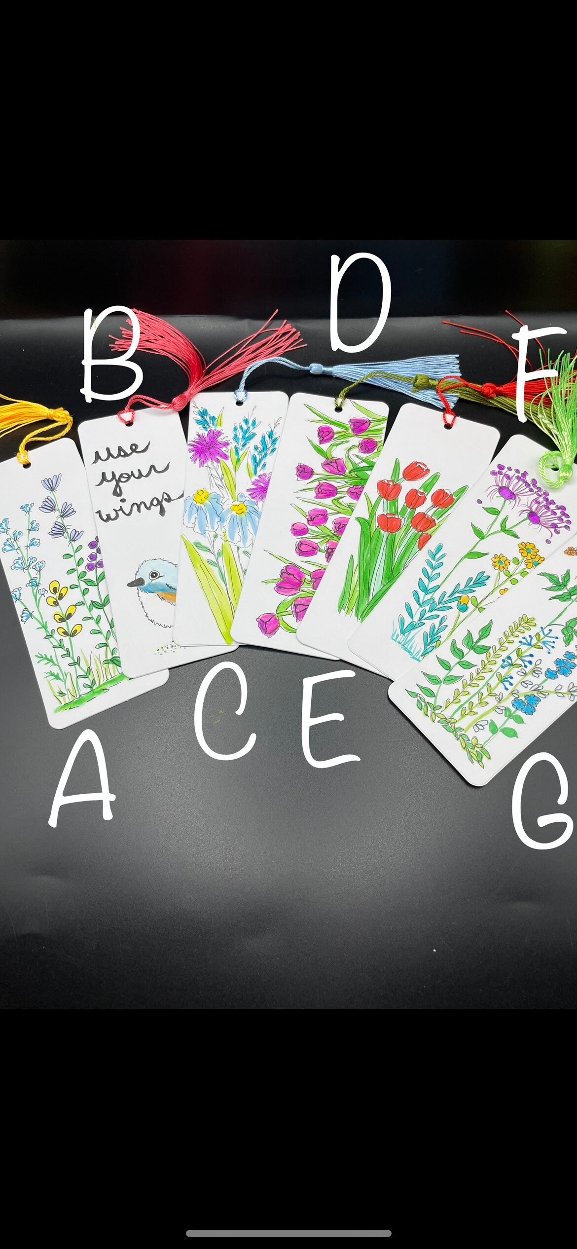 Bookmarks - Hand Drawn Assortment