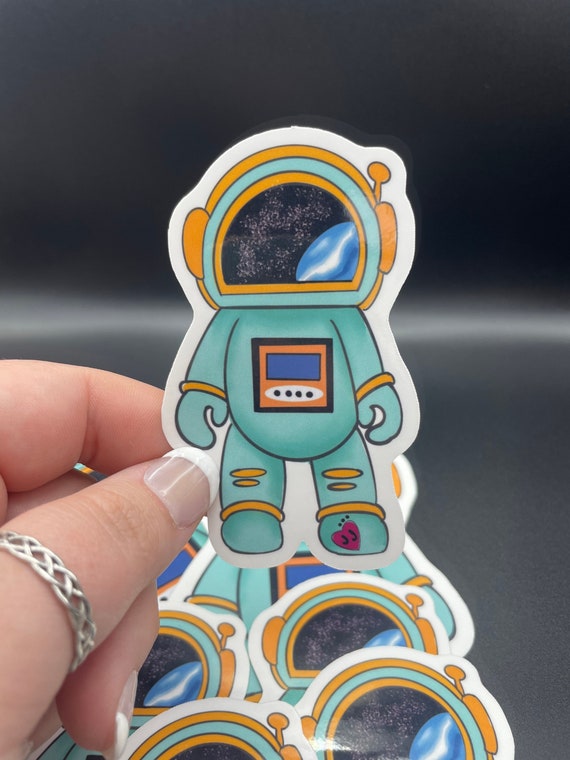 Astronaut Sticker Neptune - Etsy