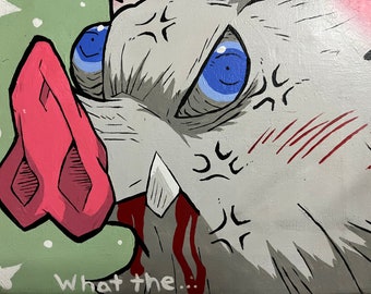 Inosuke What the… painting