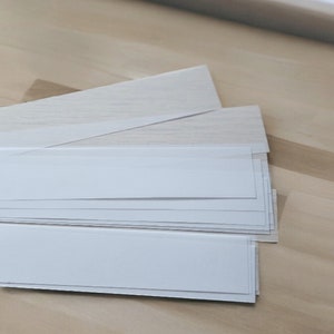 Vellum Bands for 5x7 invitations, Vellum Wrap bellyband, Vellum Belly Band jacket for 5 x 7 Invitations