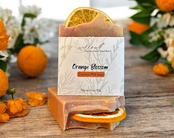 Orange Blossom Soap: Handmade Vegan Cold Process Soap