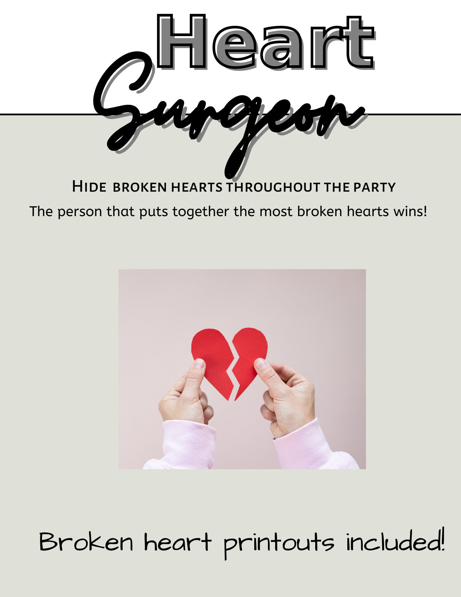 Divorce Party Games Bundle Printable Breakup Games Bundle Bonus Game ...