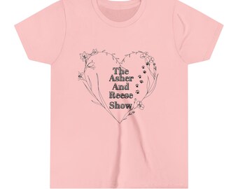 Boy Shirt Girls Shirt | Asher and Reese Show Graphic T-Shirt | YouTube Dog | Cute Dogs | Kids Shirt